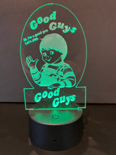 Load image into Gallery viewer, Good Guys Childs Play Night Light Chucky Desk Light