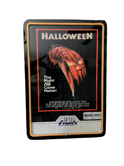 Halloween 1978 Movie Poster Neon Light