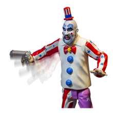 Load image into Gallery viewer, HOUSE OF 1000 CORPSES - FINGER LICKIN&#39; PISTOL WHIPPIN&#39; CAPTAIN SPAULDING ACTION FIGURE