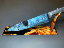 Load image into Gallery viewer, 2007 Rob Zombie Halloween Michael Myers Kitchen Knife With/Without Sublimated Stand