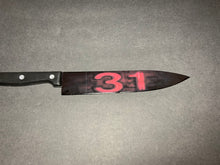 Load image into Gallery viewer, 31 Rob Zombie Horror Knife With/Without Sublimated Stand