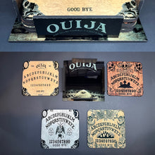 Load image into Gallery viewer, Ouija Spirit Board Sublimated Coaster 4 Pack (Cork)