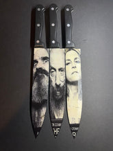 Load image into Gallery viewer, 3 From Hell 3 Knife Set With Sublimated Stands