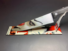 Load image into Gallery viewer, IT 1990 Penny Wise Stephen King Knife With/Without Sublimated Stand
