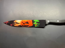 Load image into Gallery viewer, Halloween III Knife With Sublimated Stand