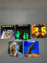 Load image into Gallery viewer, Beetlejuice Sublimated 4 Piece Coaster Set (Cork)