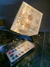 Load image into Gallery viewer, Hellraiser Puzzle Box Laser Engraved Night Light with Stand