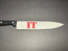 Load image into Gallery viewer, IT 1990 Penny Wise Stephen King Knife With/Without Sublimated Stand