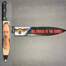 Load image into Gallery viewer, Silence Of The Lambs Knife Set With Sublimated Stand