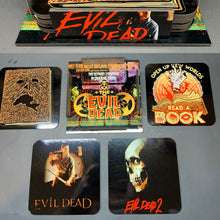 Load image into Gallery viewer, Evil Dead Coaster 4 Pack (Cork)