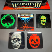 Load image into Gallery viewer, Halloween 3 Sublimated Coaster 4 Pack (Cork)
