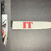 Load image into Gallery viewer, IT 1990 Penny Wise Stephen King Knife With/Without Sublimated Stand