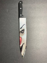 Load image into Gallery viewer, IT 1990 Penny Wise Stephen King Knife With/Without Sublimated Stand