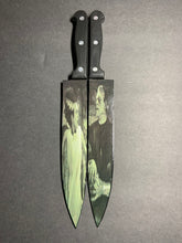 Load image into Gallery viewer, Bride of Frankenstein Knife Set With Sublimated Stands