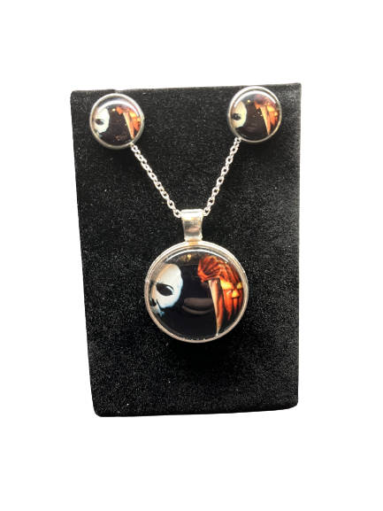 Halloween 1978 Sublimated Necklace & Earrings Set