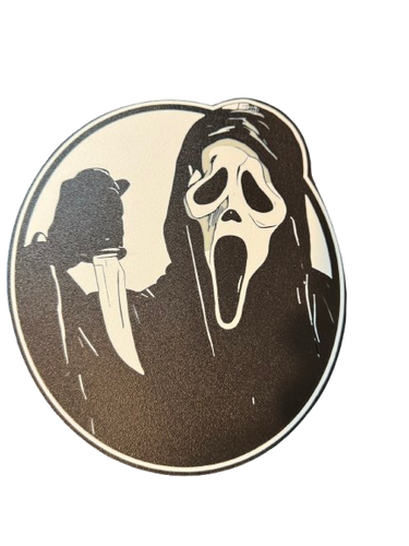Scream Ghostface 3D Printed Night Light Wall Light