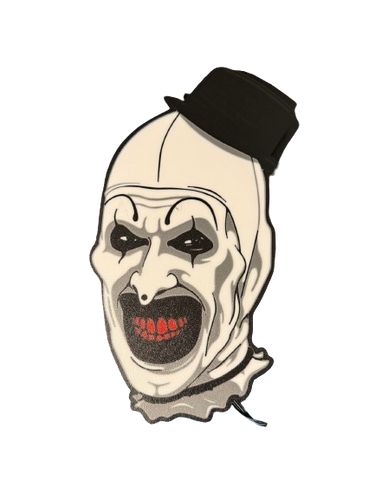 Terrifier Art the Clown 3D Printed Night Light Wall Light