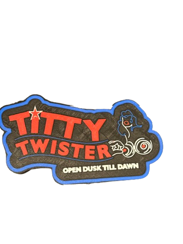 Titty Twister From Dusk Til' Dawn Bar 3D Printed Night Light Wall Light