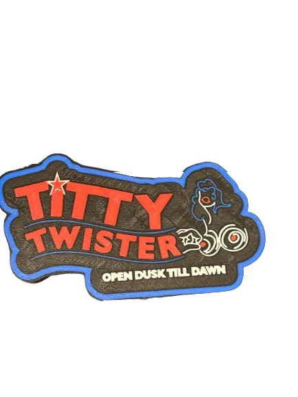 Titty Twister From Dusk Til' Dawn Bar 3D Printed Night Light Wall Light