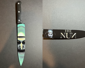 The Nun 2018 Kitchen Knife With Stand