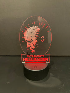 Hellraiser Pin Head Night Light Desk Light