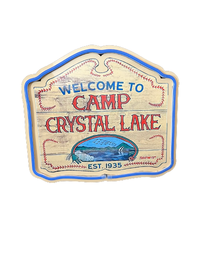 Camp Crystal Lake Neon Light