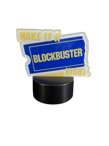 Blockbuster Sign Desk Light Night Light