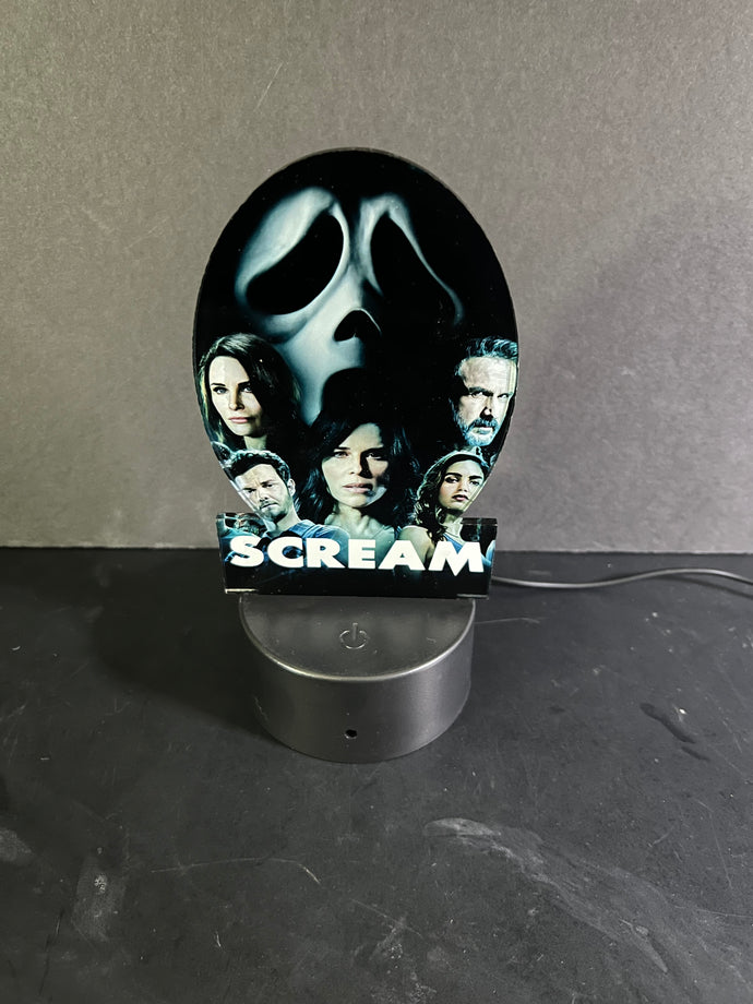 Scream Ghostface Night Light Desk Light