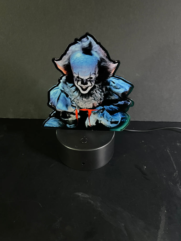 Pennywise Night Light Stephen King It Desk Light