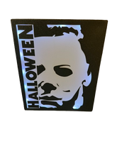 Load image into Gallery viewer, Michael Myers Halloween 3D Printed Night Light Wall Light