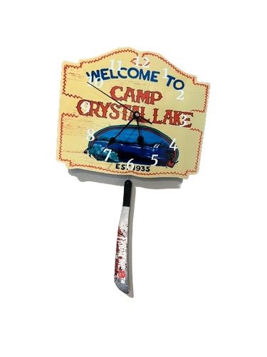 Friday the 13th Camp Crystal Lake Wall Clock