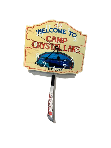 Friday the 13th Camp Crystal Lake Wall Clock