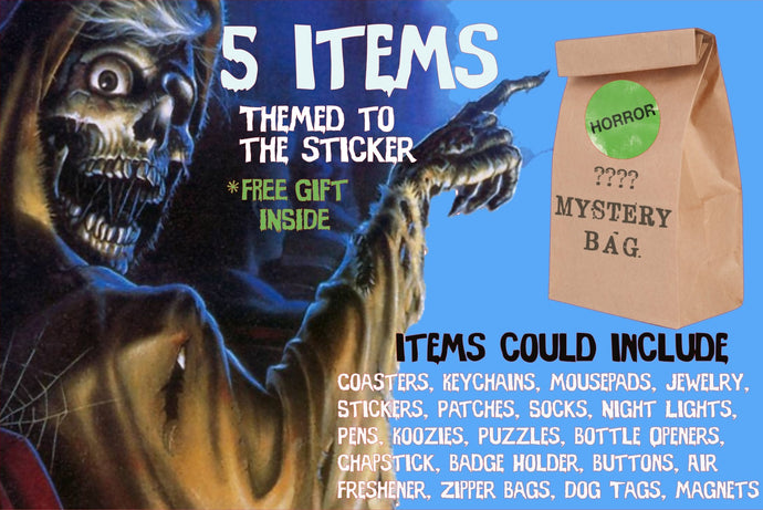 Horror Mystery Bag 5 Items Themed To Your Choice
