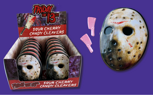 Friday the 13th Jason Mask Sour Candy Tin