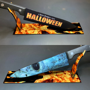 2007 Rob Zombie Halloween Michael Myers Kitchen Knife With/Without Sublimated Stand