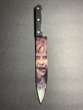 Load image into Gallery viewer, The Exorcist Demon Knife Set With Sublimated Stand