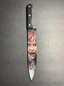 The Exorcist Demon Knife Set With Sublimated Stand