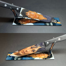 Load image into Gallery viewer, Richard Ramirez Serial Killer Knife With/Without Sublimated Stand