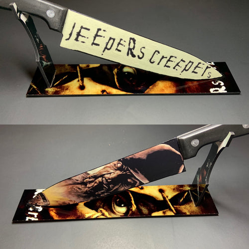 Jeepers Creepers 2001 Knife With/Without Sublimated Stand