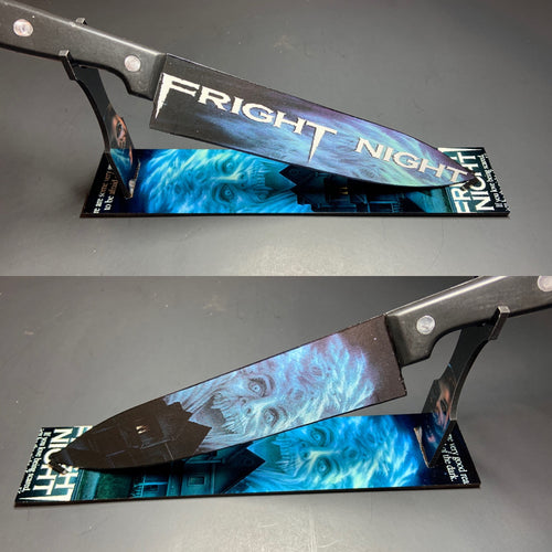 Fright Night 1985 80's Horror Kitchen Knife With/Without Sublimated Stand