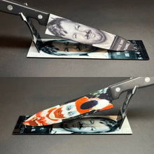 Load image into Gallery viewer, John Wayne Gacy Jr Serial Killer Kitchen Knife With/Without Sublimated Stand