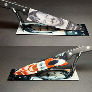 John Wayne Gacy Jr Serial Killer Kitchen Knife With/Without Sublimated Stand