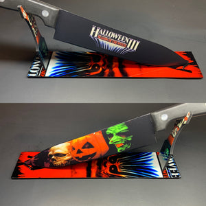 Halloween III Knife With Sublimated Stand