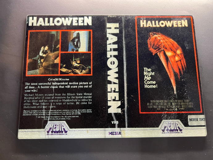 Halloween 1978 Sublimated Glass Cutting Board With/Without Matching Knife