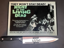 Load image into Gallery viewer, Night Of The Living Dead Sublimated Glass Cutting Board With/Without Knife