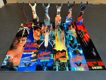 Load image into Gallery viewer, A Nightmare On Elm Street 1-6 Knife Set With Sublimated Stands