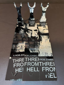 3 From Hell 3 Knife Set With Sublimated Stands