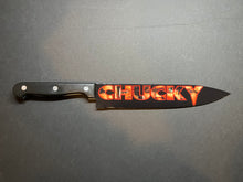 Load image into Gallery viewer, Chucky TV Series Knife With Sublimated Stand