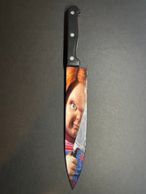 Load image into Gallery viewer, Chucky TV Series Knife With Sublimated Stand