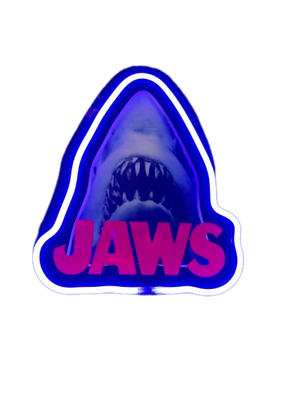 Jaws Killer Shark Neon Light – Dead Dave Designs